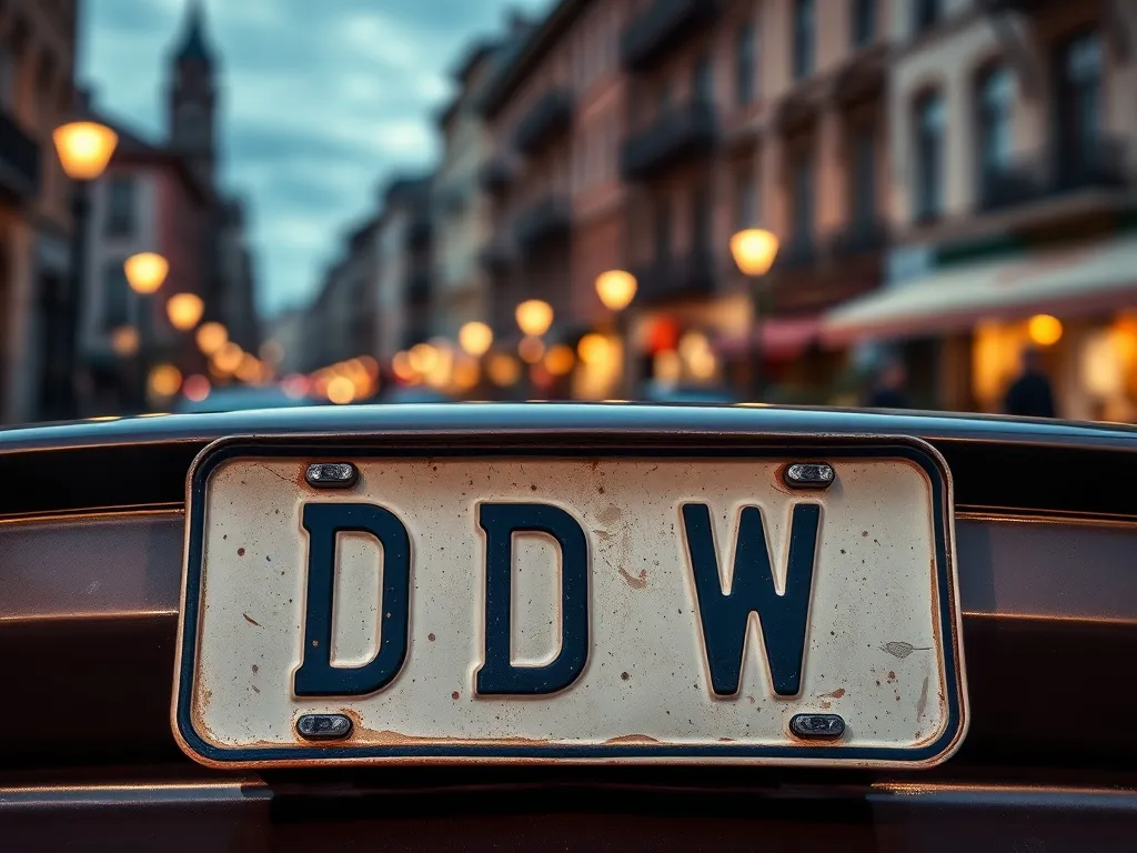 Jakie miasto oznacza rejestracja DW? Odkryj tajemnice tablic!