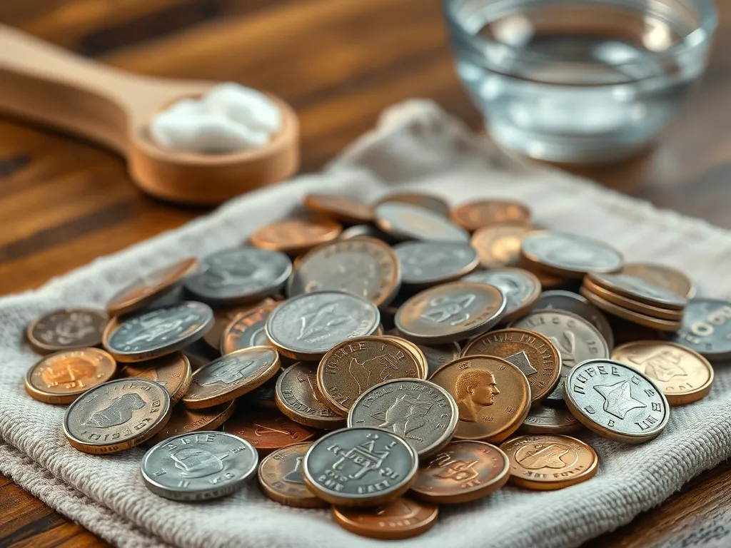 Jak wyczyścić monety: sprawdzone metody i domowe sposoby