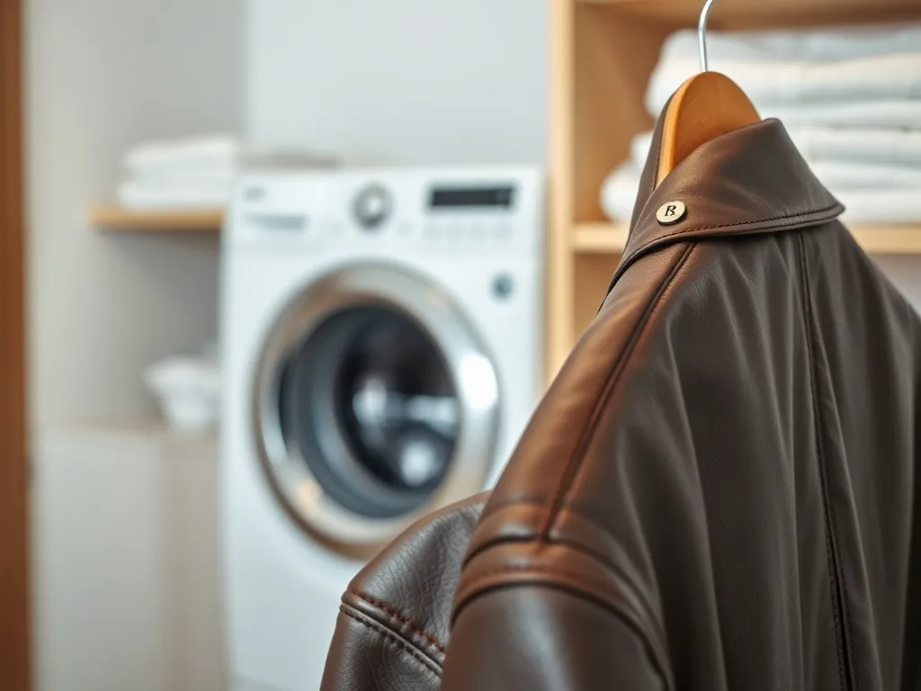 Jak prać skórzaną kurtkę w pralce: praktyczne porady i wskazówki